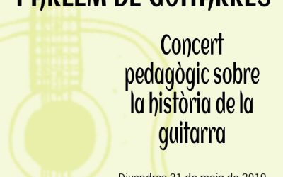 Concert pedagògic sobre la història de la guitarra